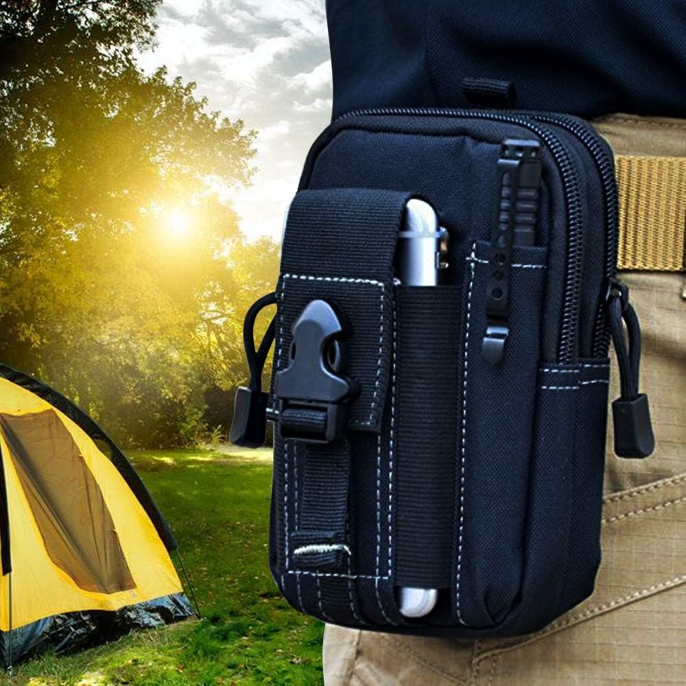Outdoor Camping Stores - Pochette tactique Molle pour ceinture, sac