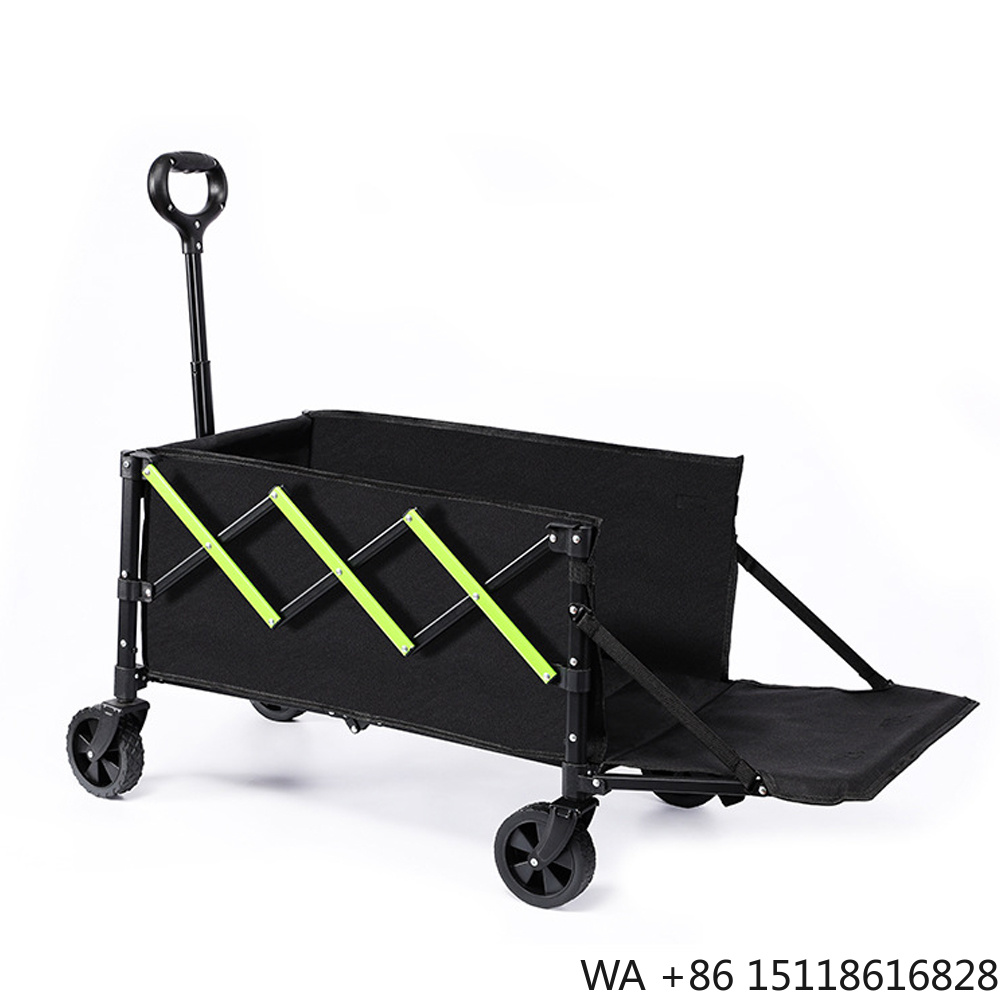 Outdoor Camping Table - Chariot pliable E-RIKE, chariot utilitaire robuste,