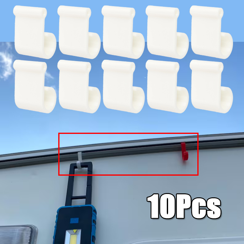 Camping Tent - 10 crochets de fixation multi-usages pour