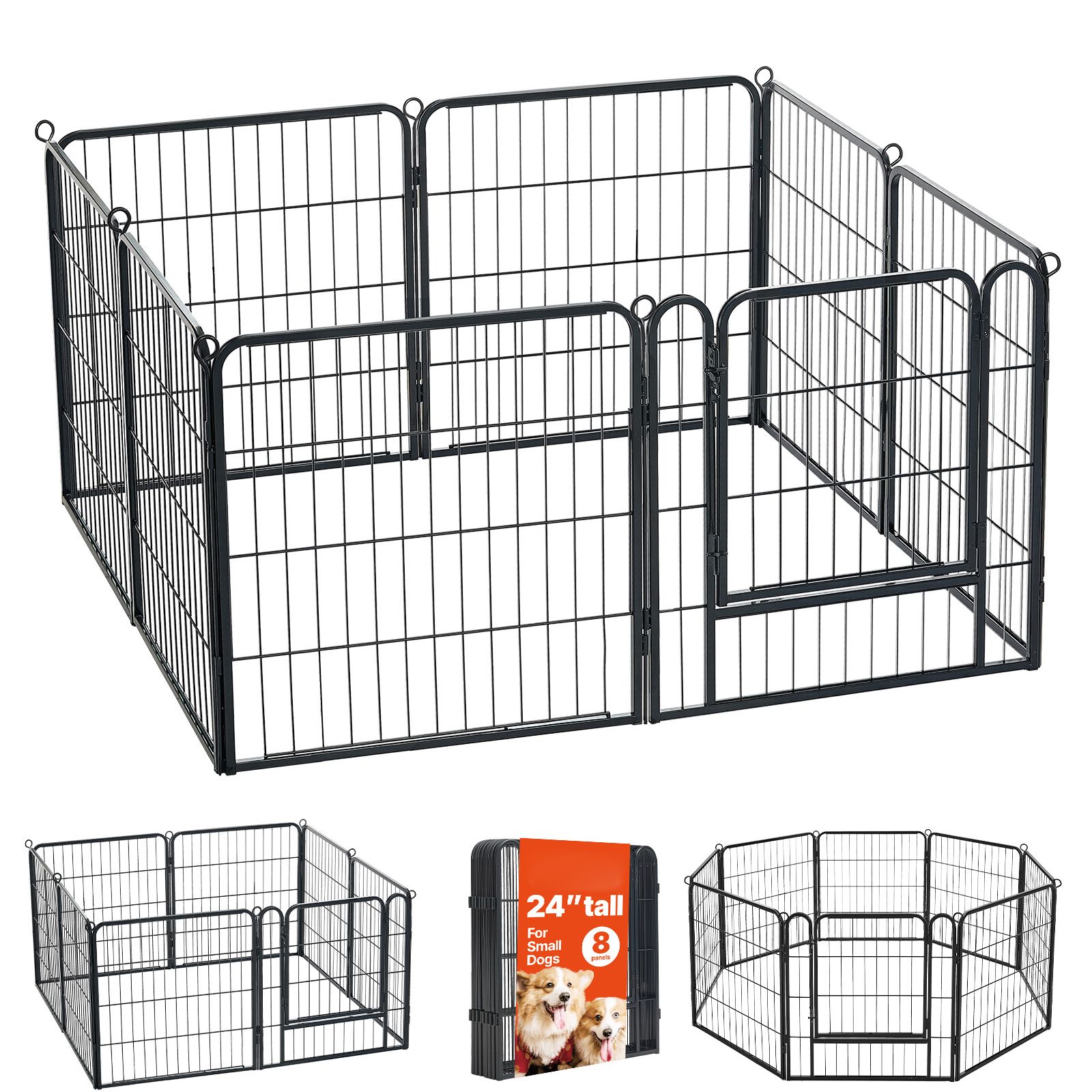 Outdoor Camping Dog Fence - Parc pour animaux de compagnie pliable