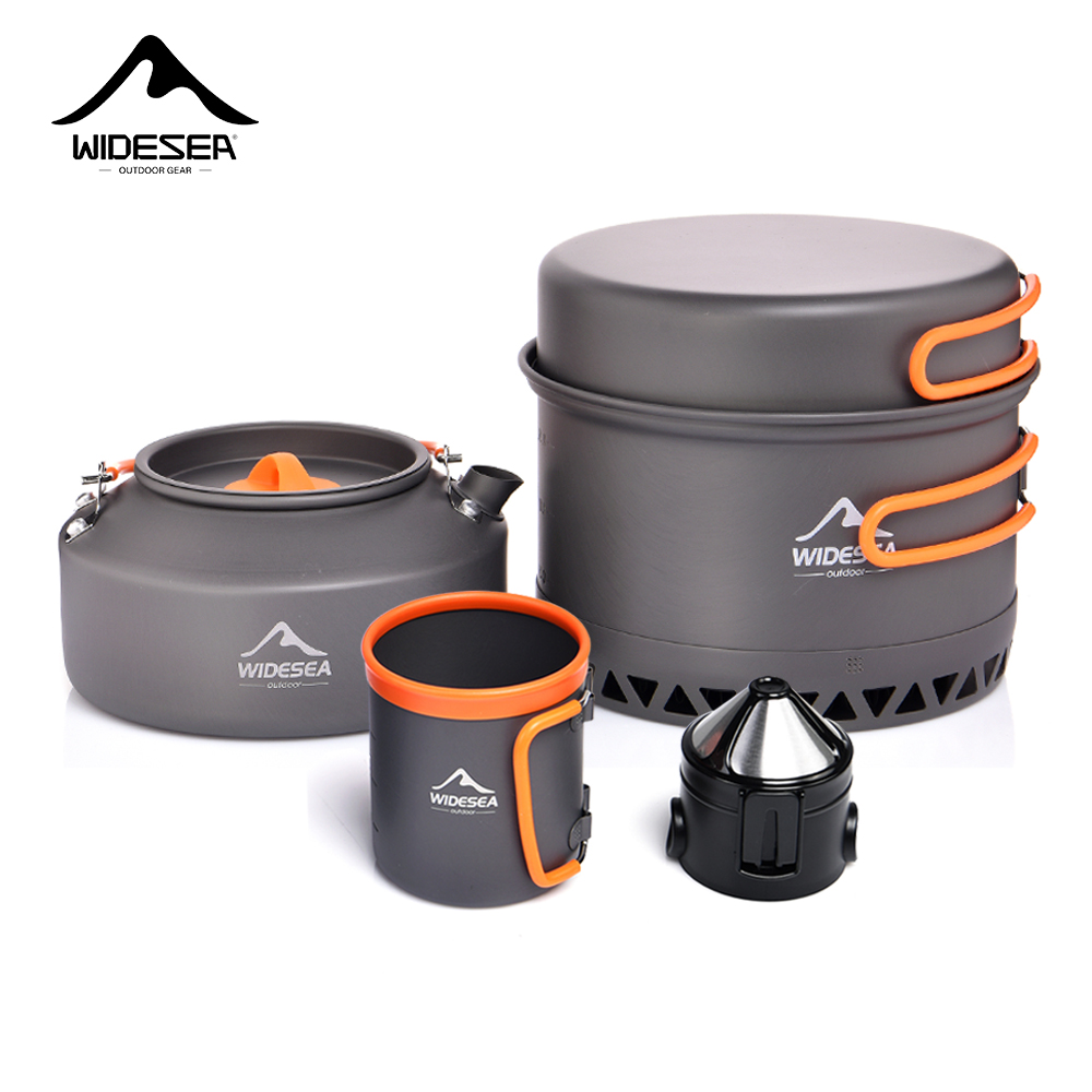 Outdoor Camping Essentials - Vaisselle de Camping, ensemble d'ustensiles de