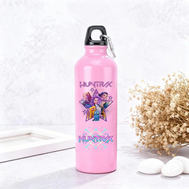 Outdoor Y Camping - Bouteille d'eau en aluminium avec motif