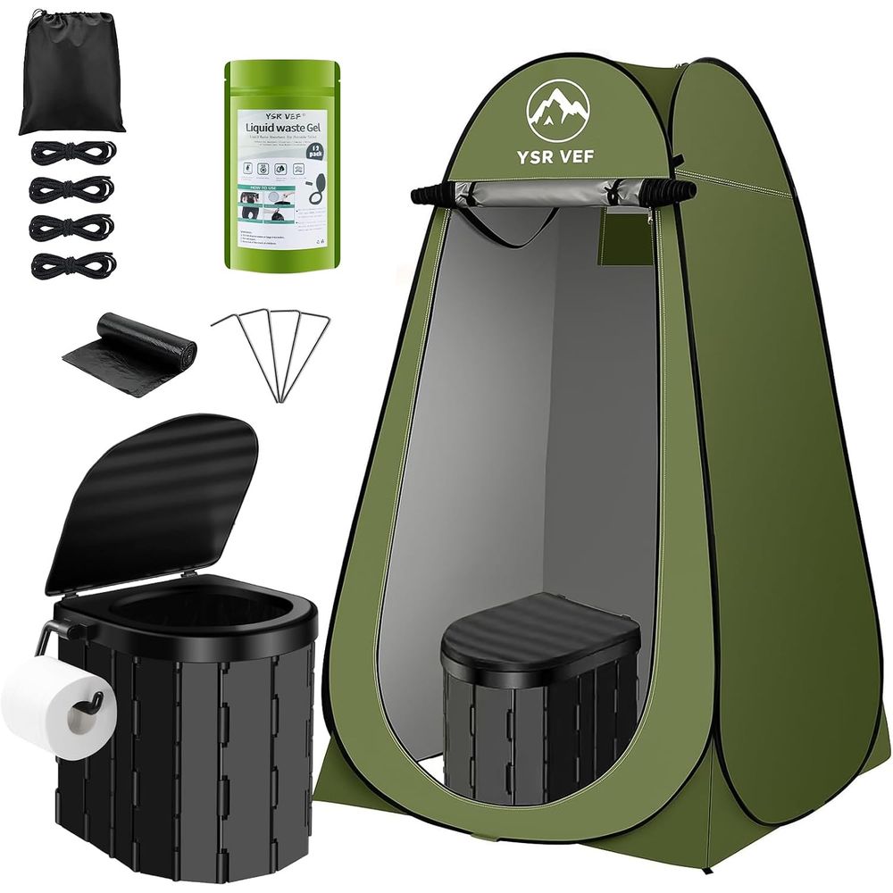 Camping Tent - Kit de toilettes portables, toilettes de