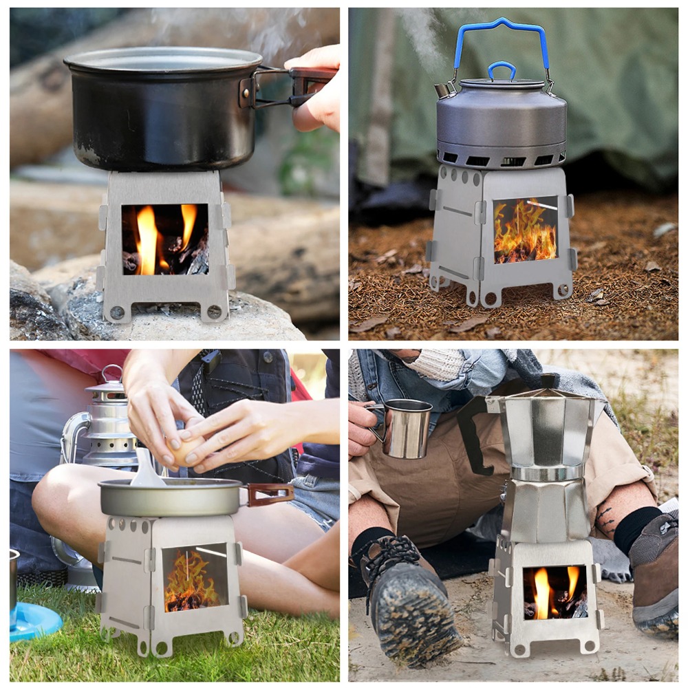 Outdoor Camping Stove Wood - Four de Camping poêle à bois