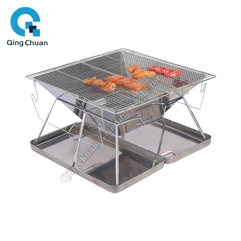 Outdoor Camping Stove - Réchaud de camping pliable en acier