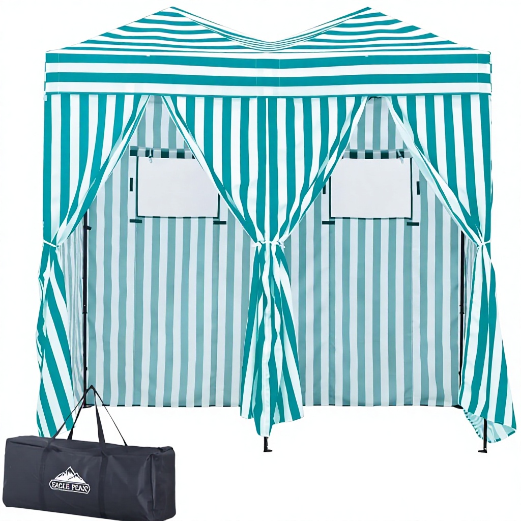 Camping Tent - Abri de change portable 2 pièces