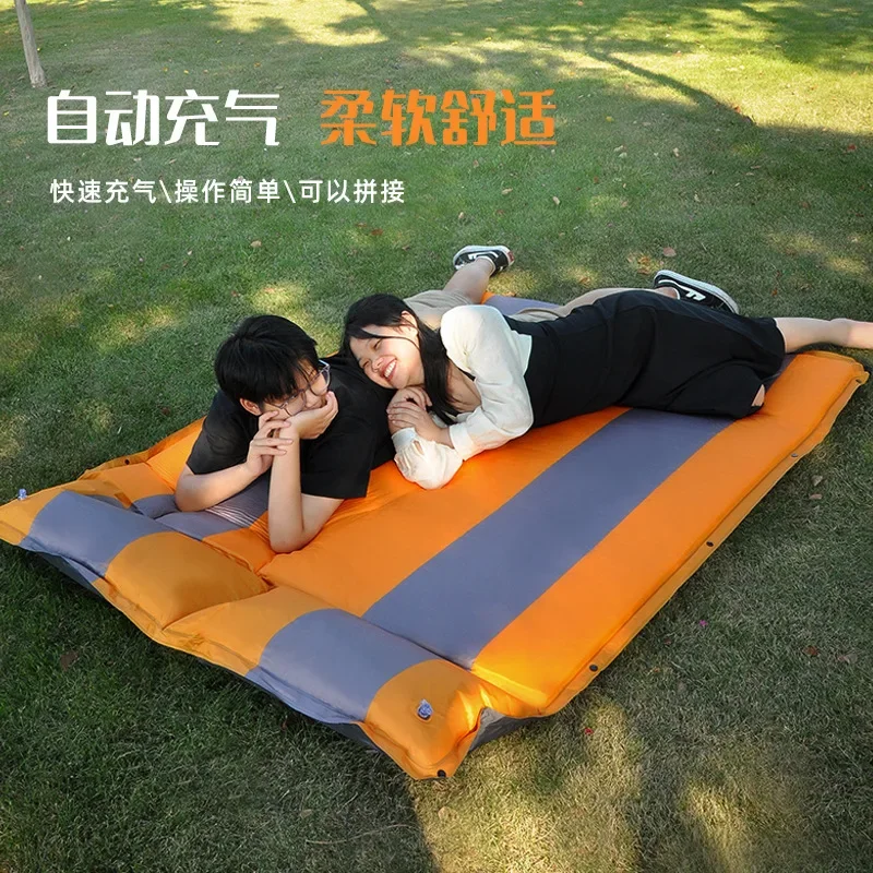 Outdoor Camping Rental - Lit gonflable automatique épaissi, tapis de