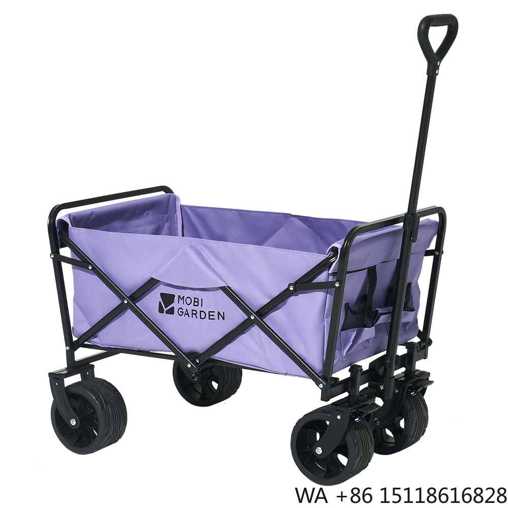 Outdoor Camping Table - Chariot pliable à quatre roues Mobi