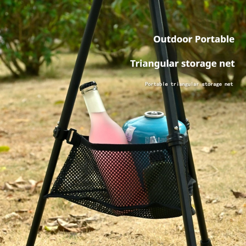 Outdoor Camping Stores - Filet de rangement triangulaire portable sous