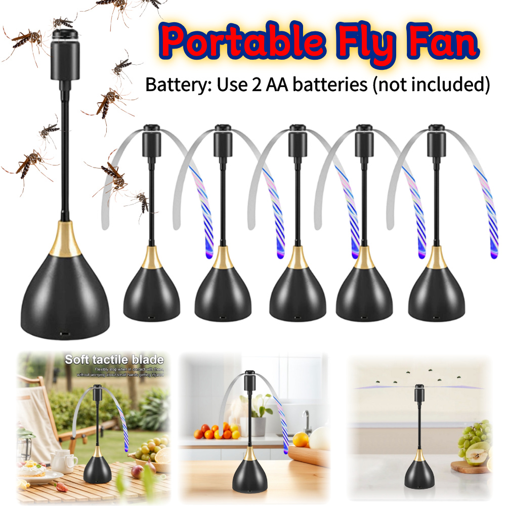 Outdoor Camping Table - 1-3 pièces ventilateurs de mouches pour