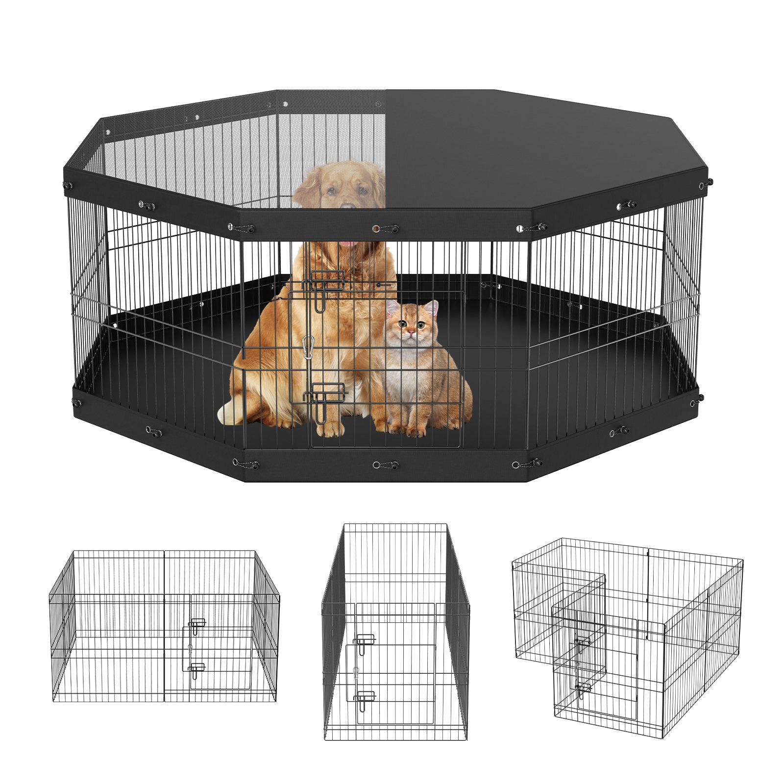 Outdoor Camping Dog Fence - Parc pour chien, enclos d'exercice pliable