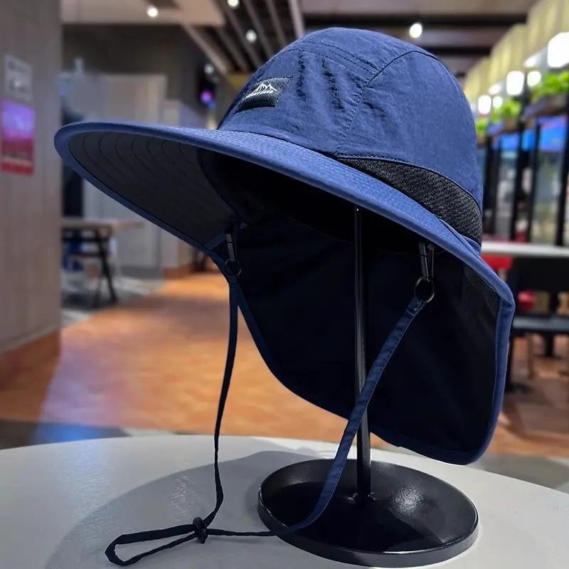 Outdoor Camping Activities For Adults - Casquette de pêcheur unisexe avec protection