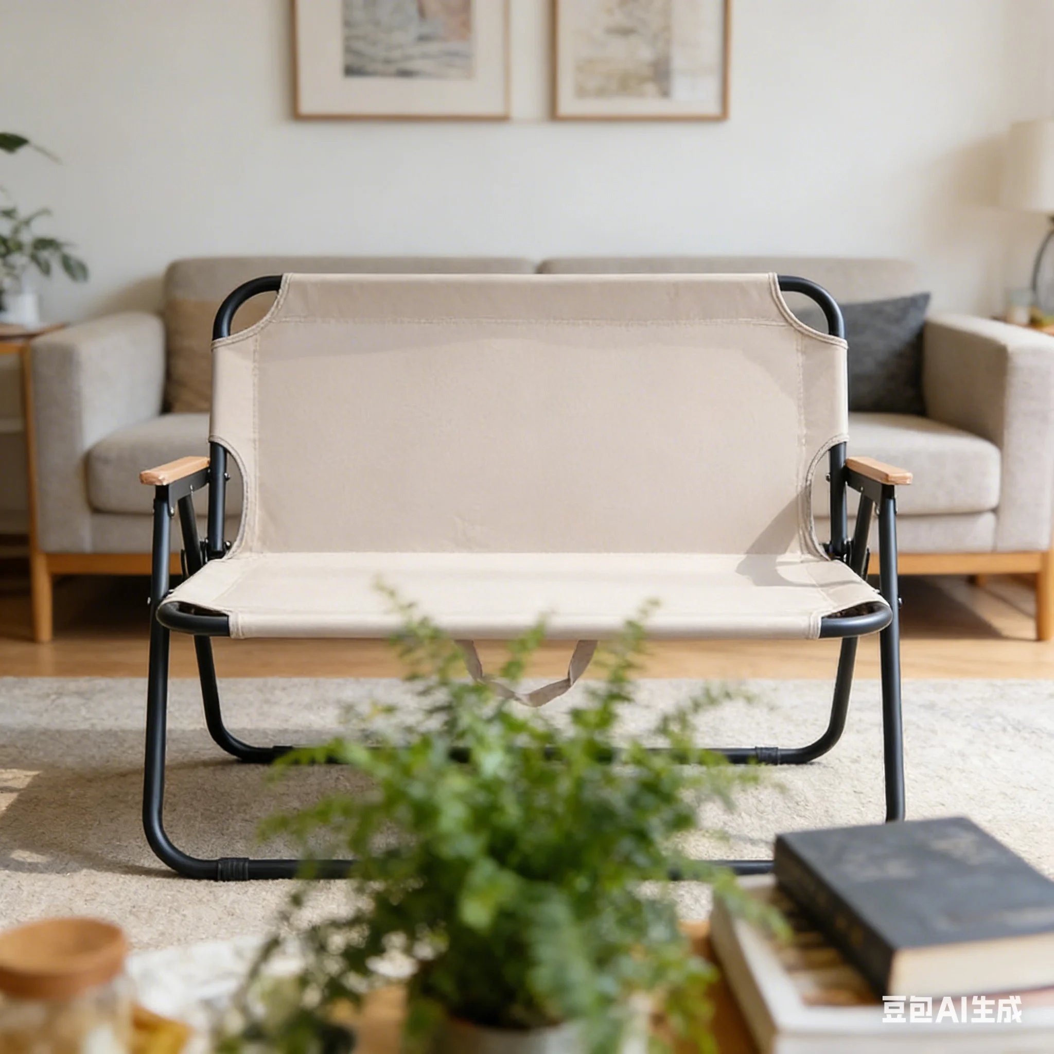 Outdoor Camping Rental - AOLIVIYA Chaise double pliante moderne d'extérieur