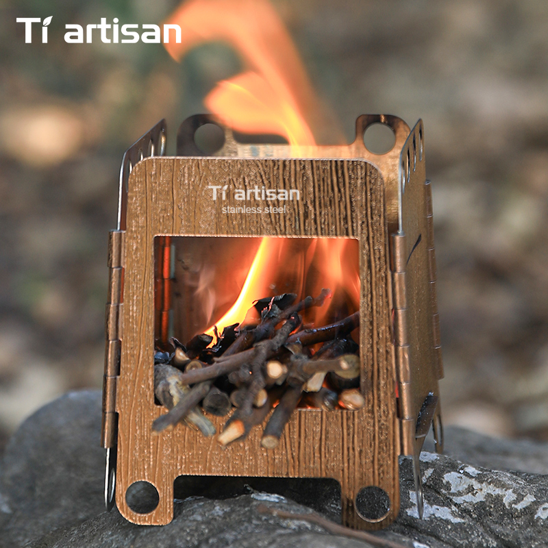 Réchaud de camping Tiartisan e - Outdoor Camping Stove Wood avis et prix
