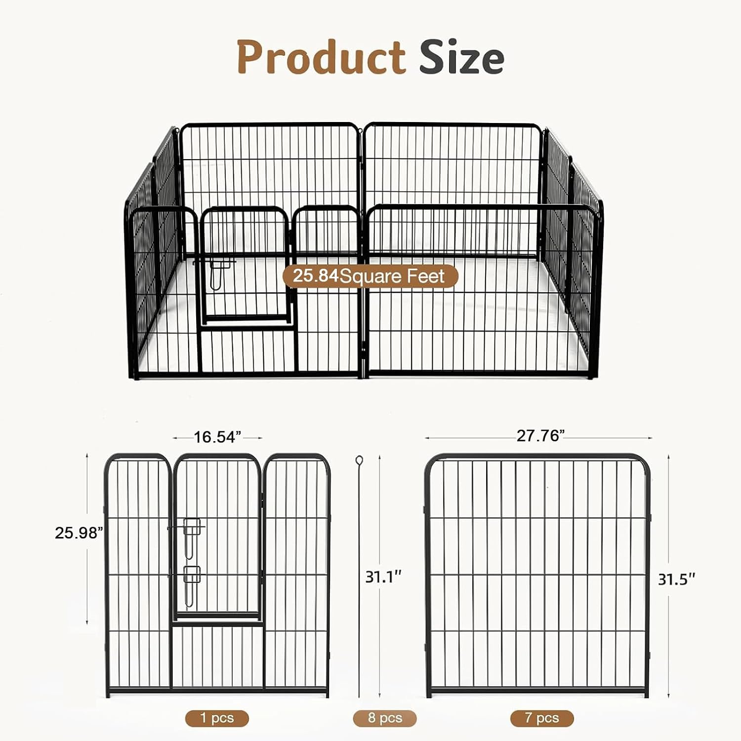 Parc pour animaux de compagnie - Outdoor Camping Dog Fence avis et prix