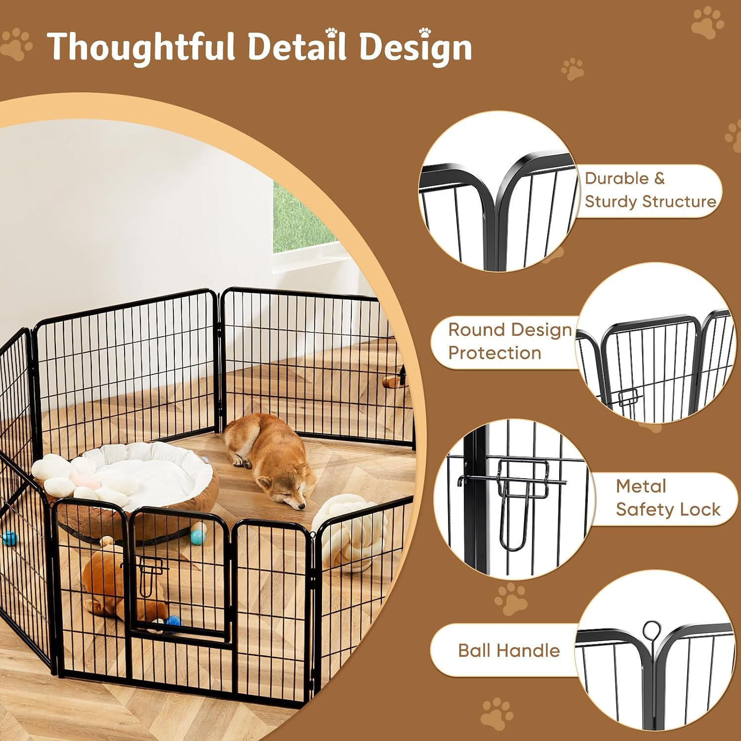 Parc pour animaux de compagnie - Outdoor Camping Dog Fence avis et prix