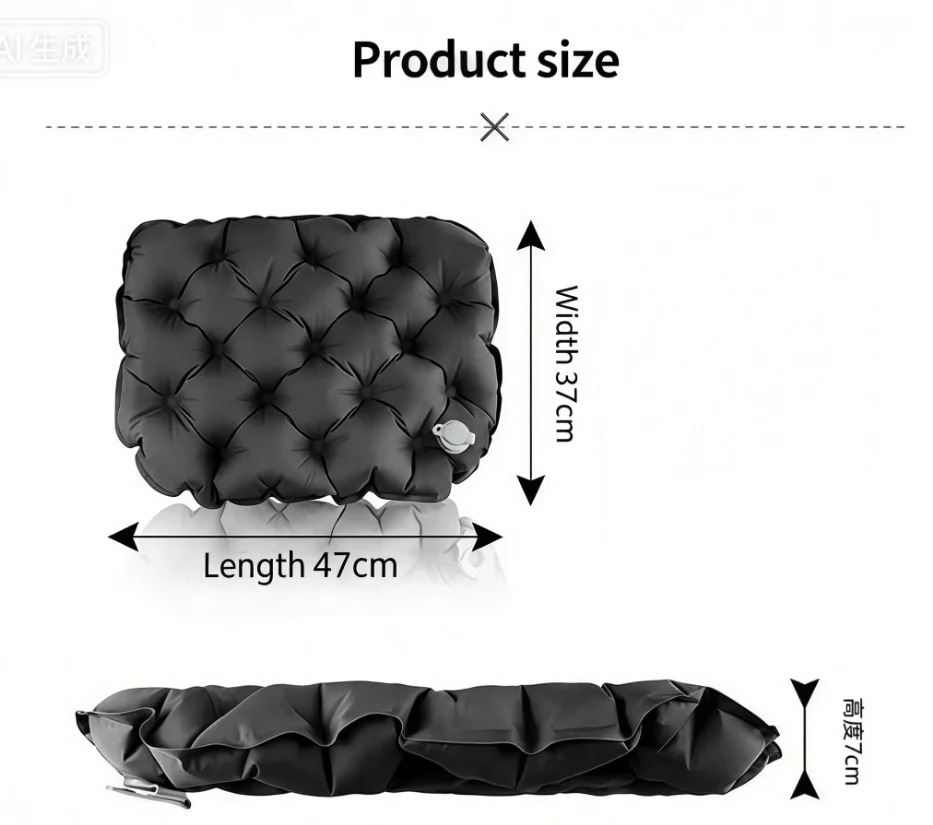Coussin de siège gonflable por - Outdoor Camping Mat Waterproof avis et prix
