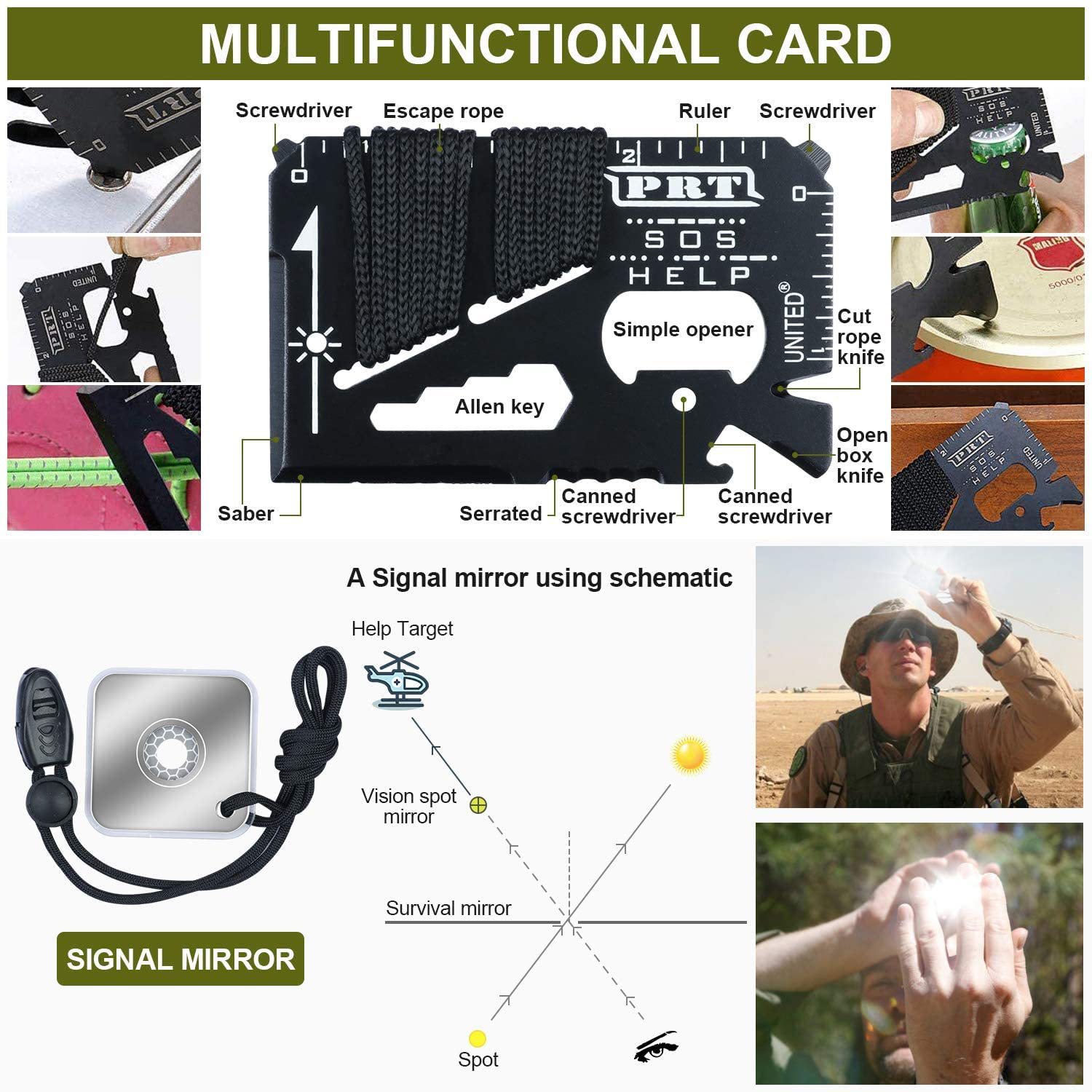 Kit d'outils de survie compact - Survival Kit avis et prix
