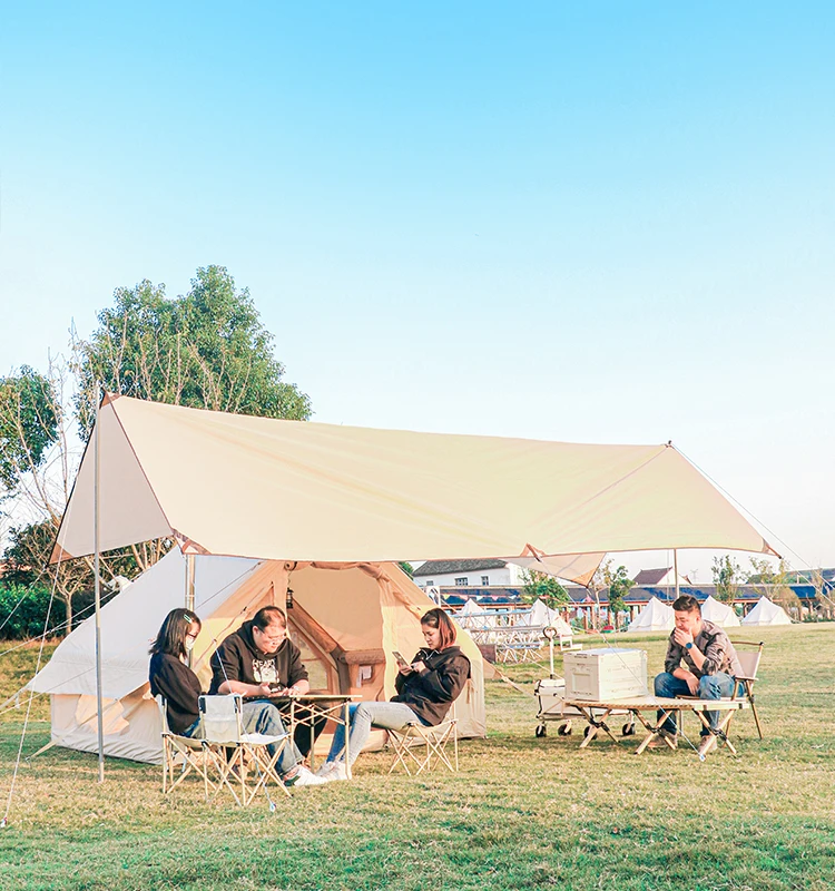 -Tente de Camping en toile Gla - Camping Zelt Outdoor avis et prix