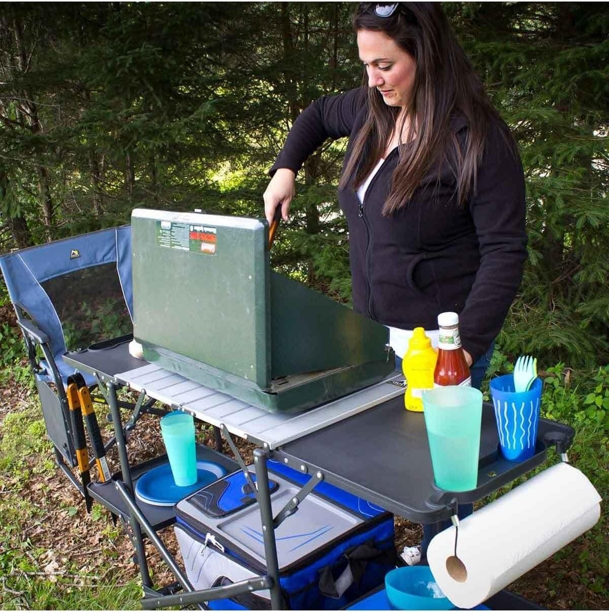 Table de cuisine de camping po - Outdoor Camping Table avis et prix