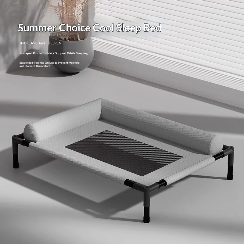 Lit surélevé pour chien, pour  - Outdoor Camping Cot avis et prix