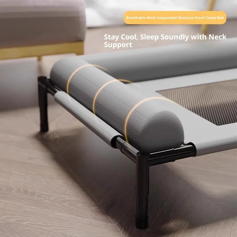 Lit surélevé pour chien, pour  - Outdoor Camping Cot avis et prix