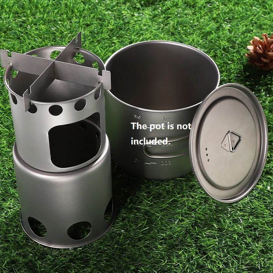 Camping petit poêle à bois en  - Outdoor Camping Stove Wood avis et prix