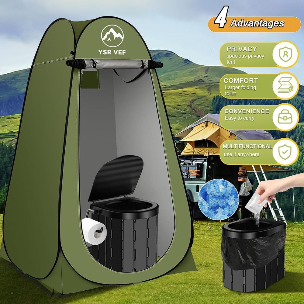 Kit de toilettes portables, to - Camping Tent avis et prix