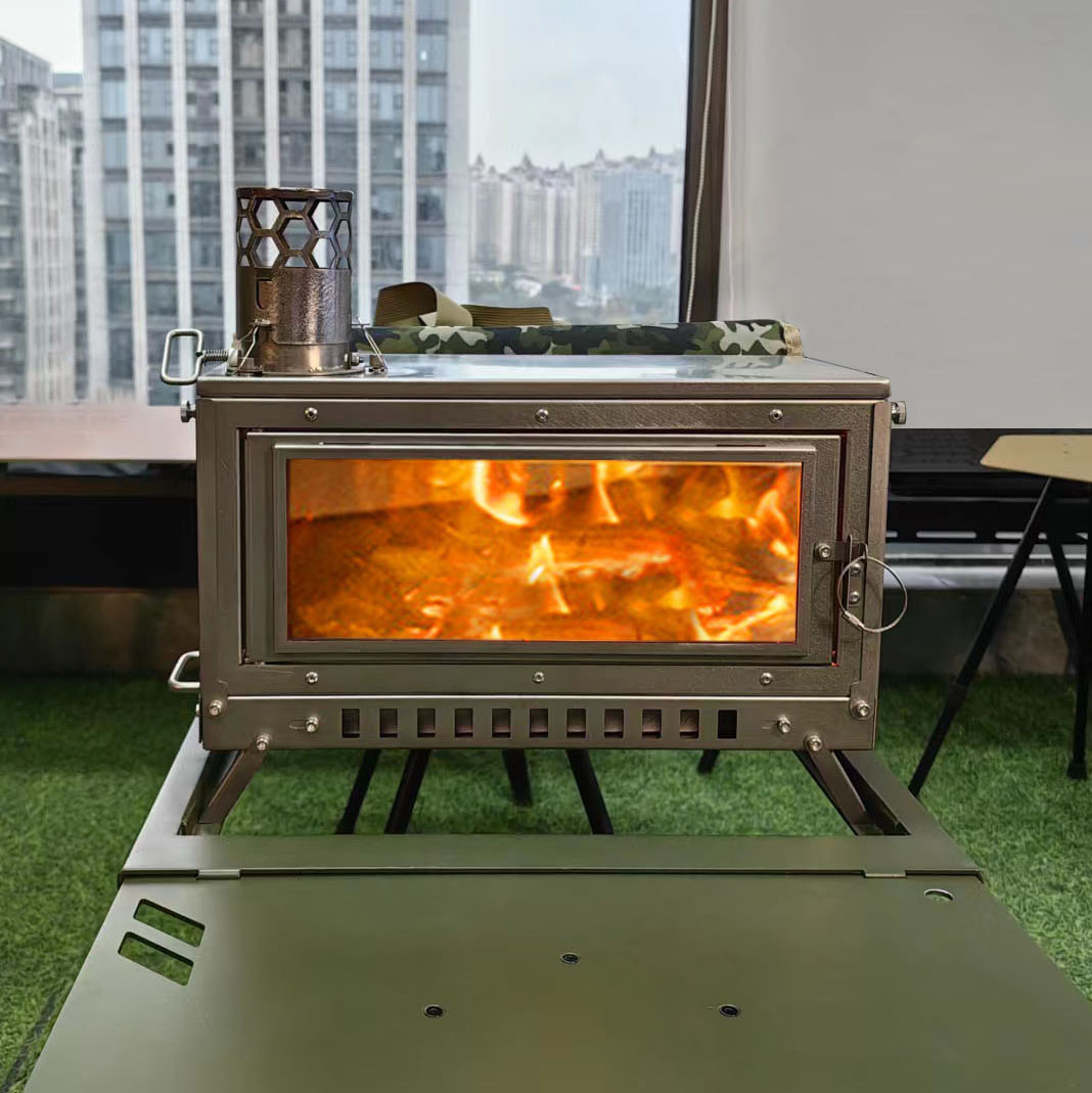 Poêle à bois de chauffage, poê - Outdoor Camping Stove Wood avis et prix