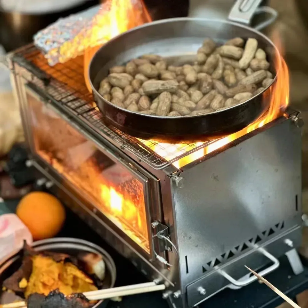 Poêle à bois de chauffage, poê - Outdoor Camping Stove Wood avis et prix