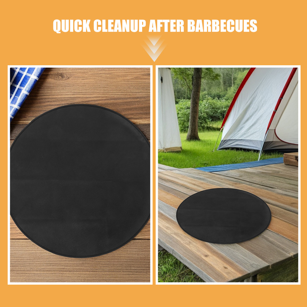 Tapis de barbecue rond ignifug - Outdoor Camping Stove avis et prix
