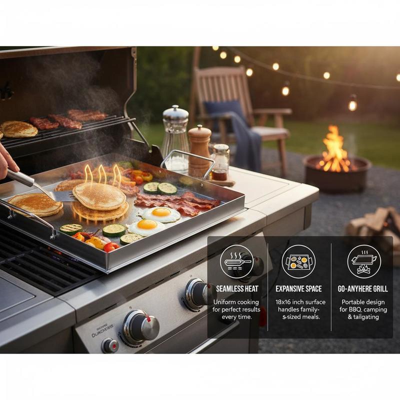 Plaque de cuisson universelle  - Outdoor Camping Essentials avis et prix