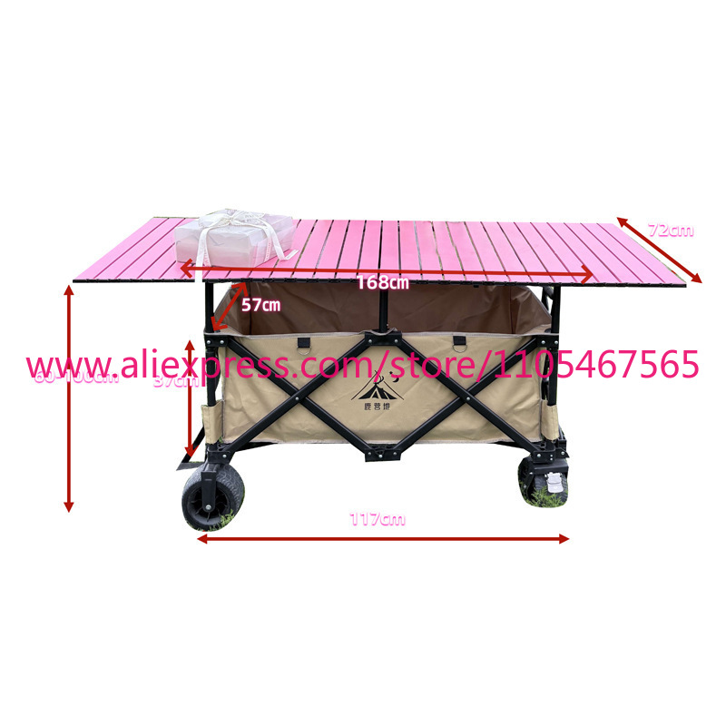 1 pièce, grand chariot pliable - Outdoor Camping Table avis et prix