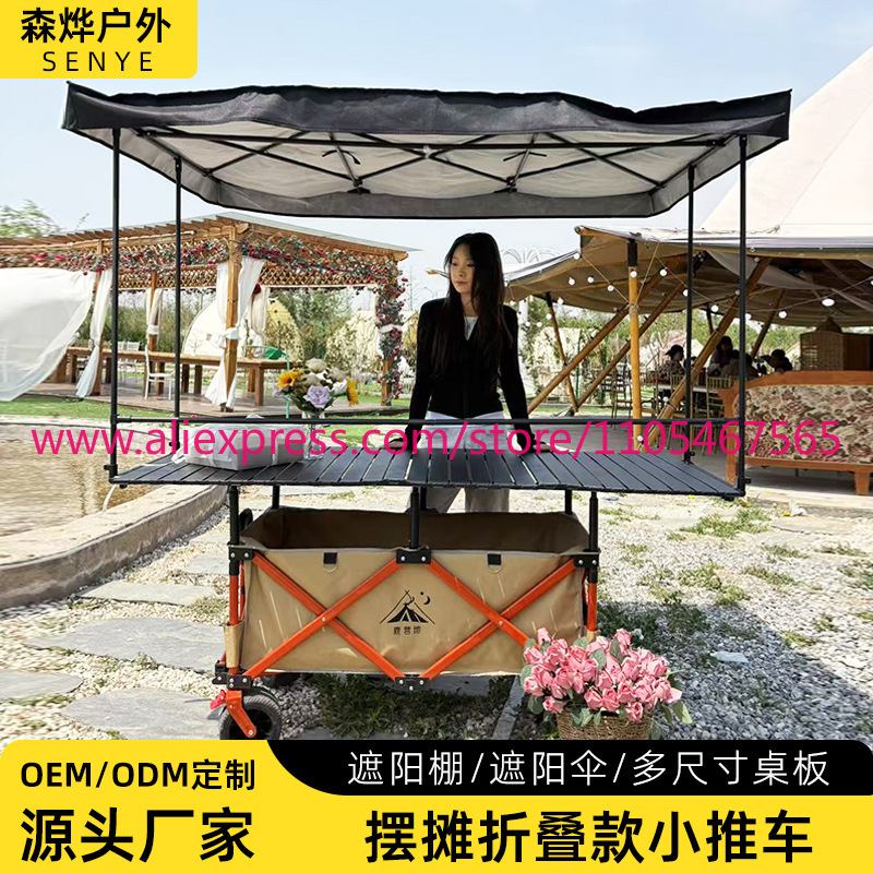 1 pièce, grand chariot pliable - Outdoor Camping Table avis et prix