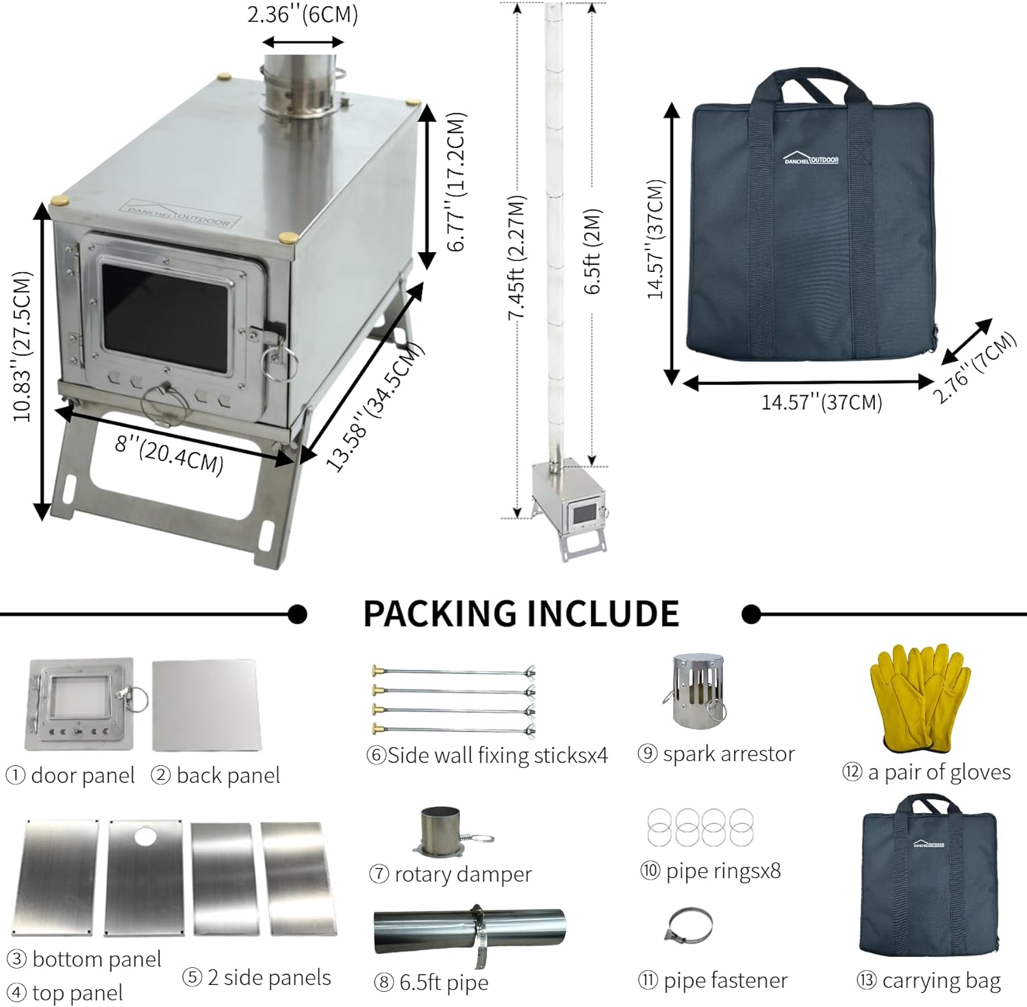 [Nouveau] Poêle d'extérieur en - Outdoor Camping Stove Wood avis et prix