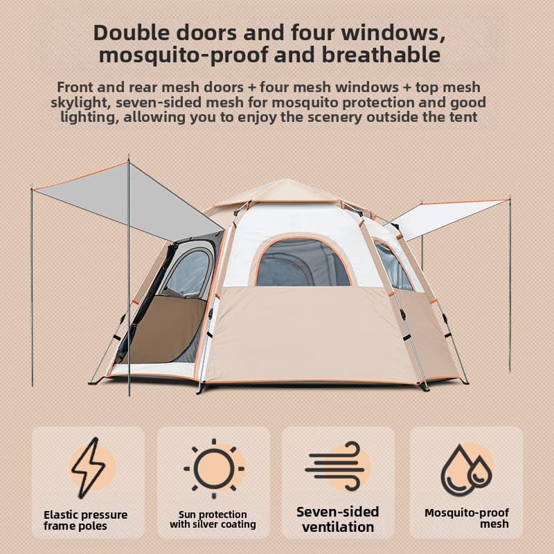 Tente de camping portable pour - Camping Zelt Outdoor avis et prix