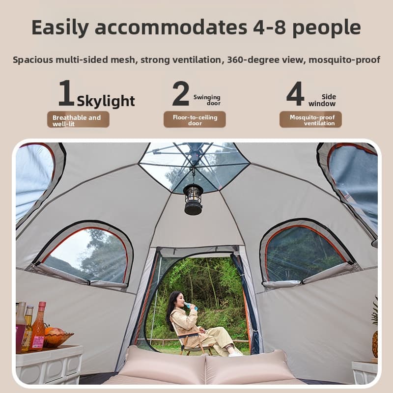 Tente de camping portable pour - Camping Zelt Outdoor avis et prix