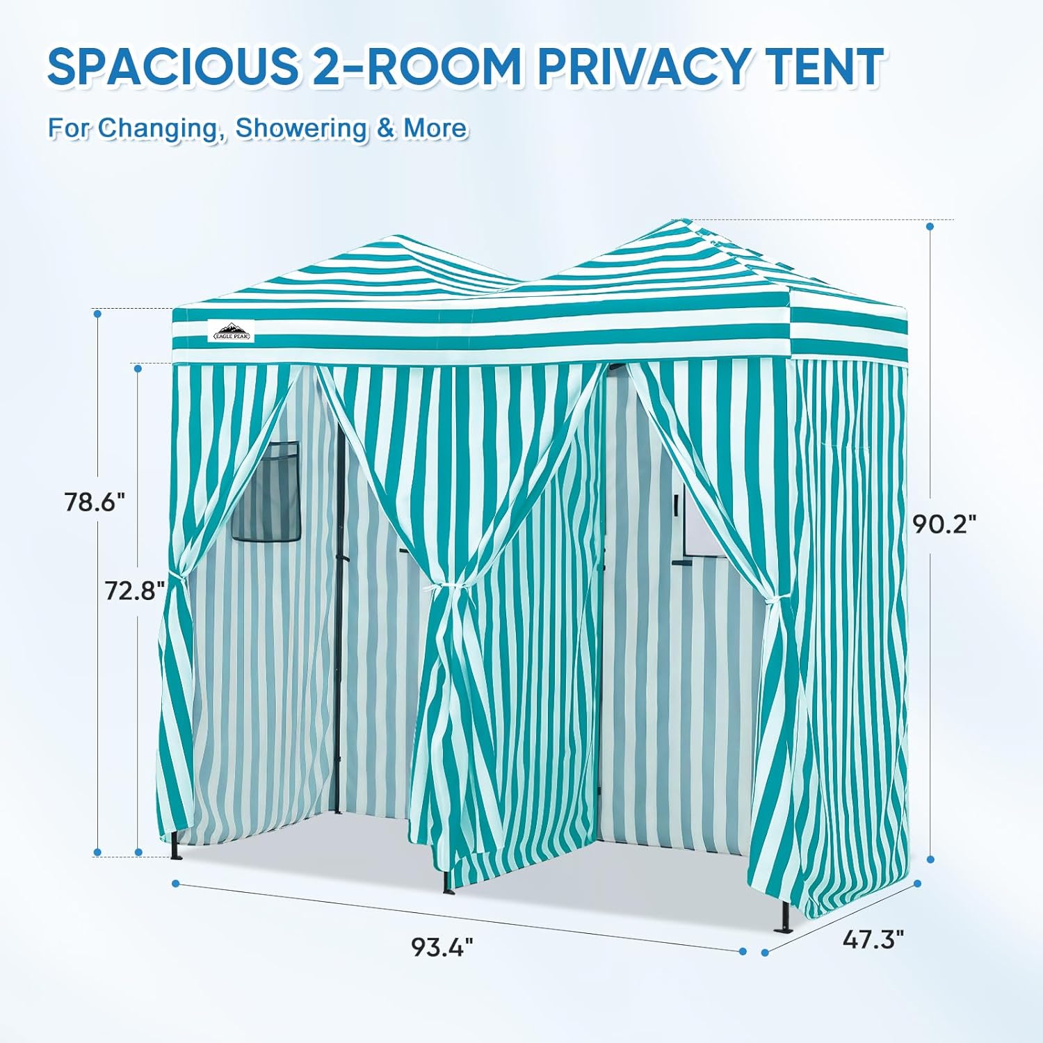 Abri de change portable 2 pièc - Camping Tent avis et prix