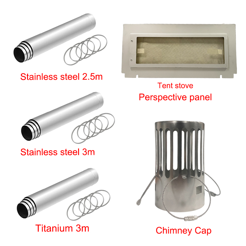 Capot de cheminée pour poêle à - Outdoor Camping Stove Wood avis et prix