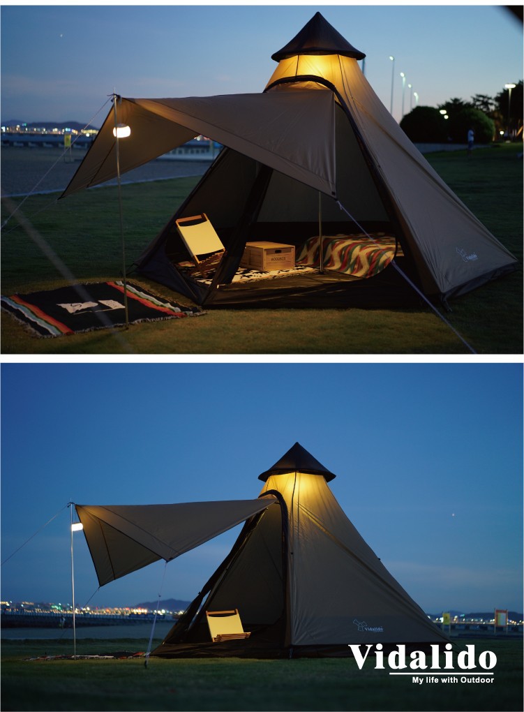 Vidalido vente chaude en gros  - Camping Zelt Outdoor avis et prix