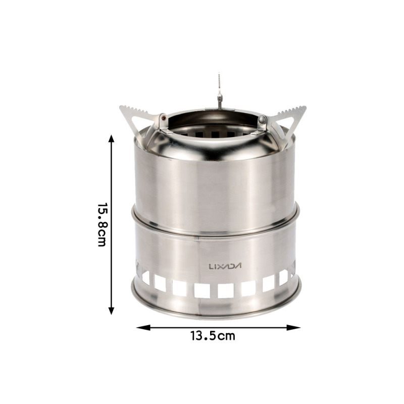 VEXADA-Poêle à bois en acier i - Outdoor Camping Stove Wood avis et prix