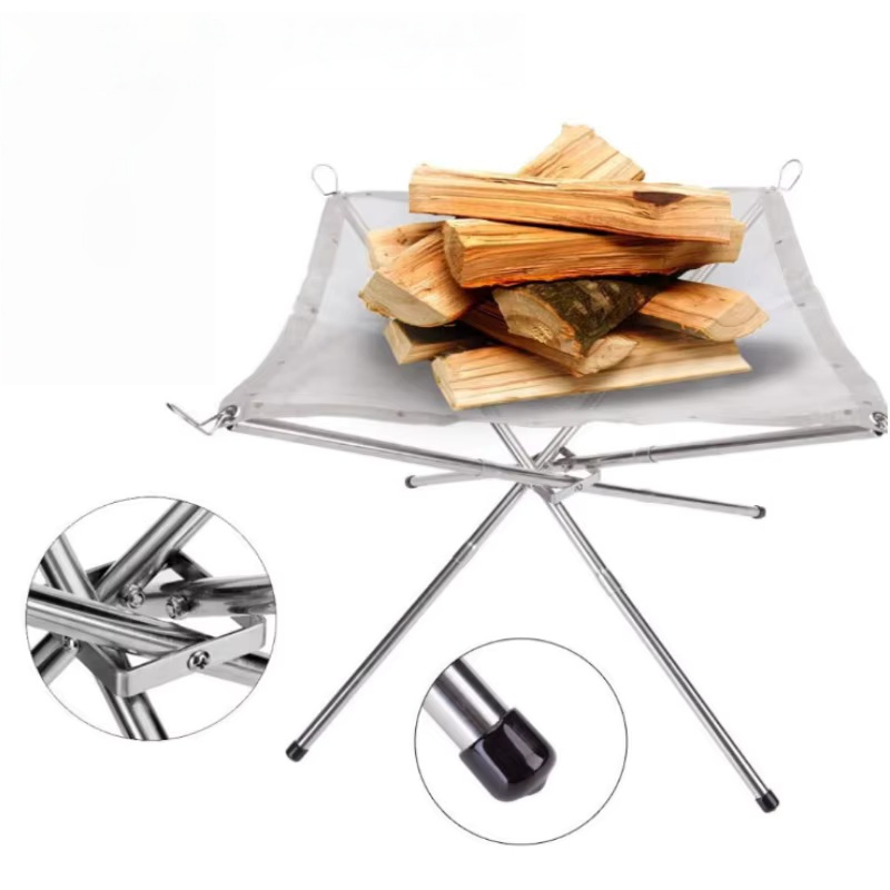 Support de feu de camp portabl - Outdoor Camping Stove Wood avis et prix