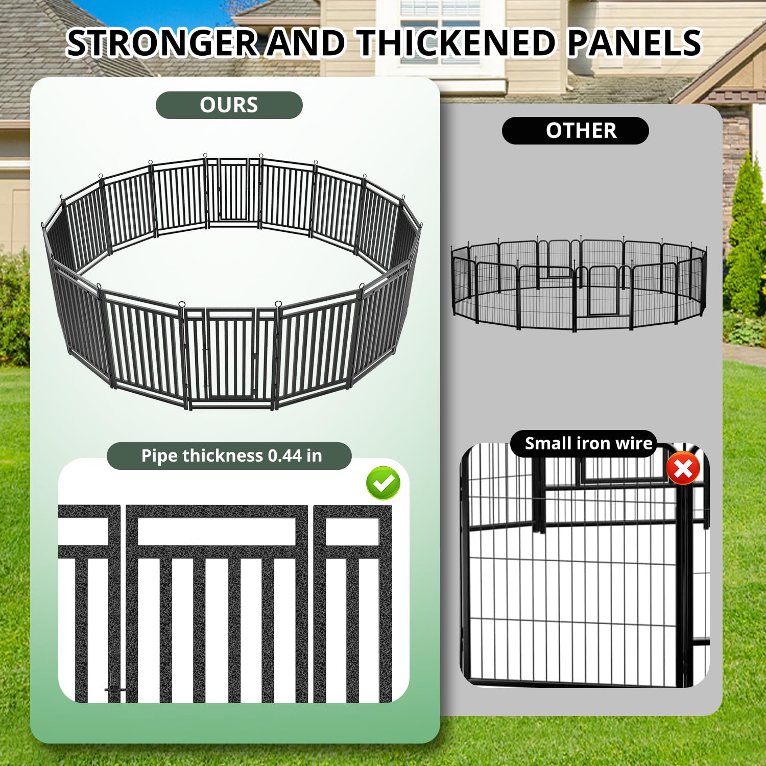 Clôture extérieure pour chien  - Outdoor Camping Dog Fence avis et prix
