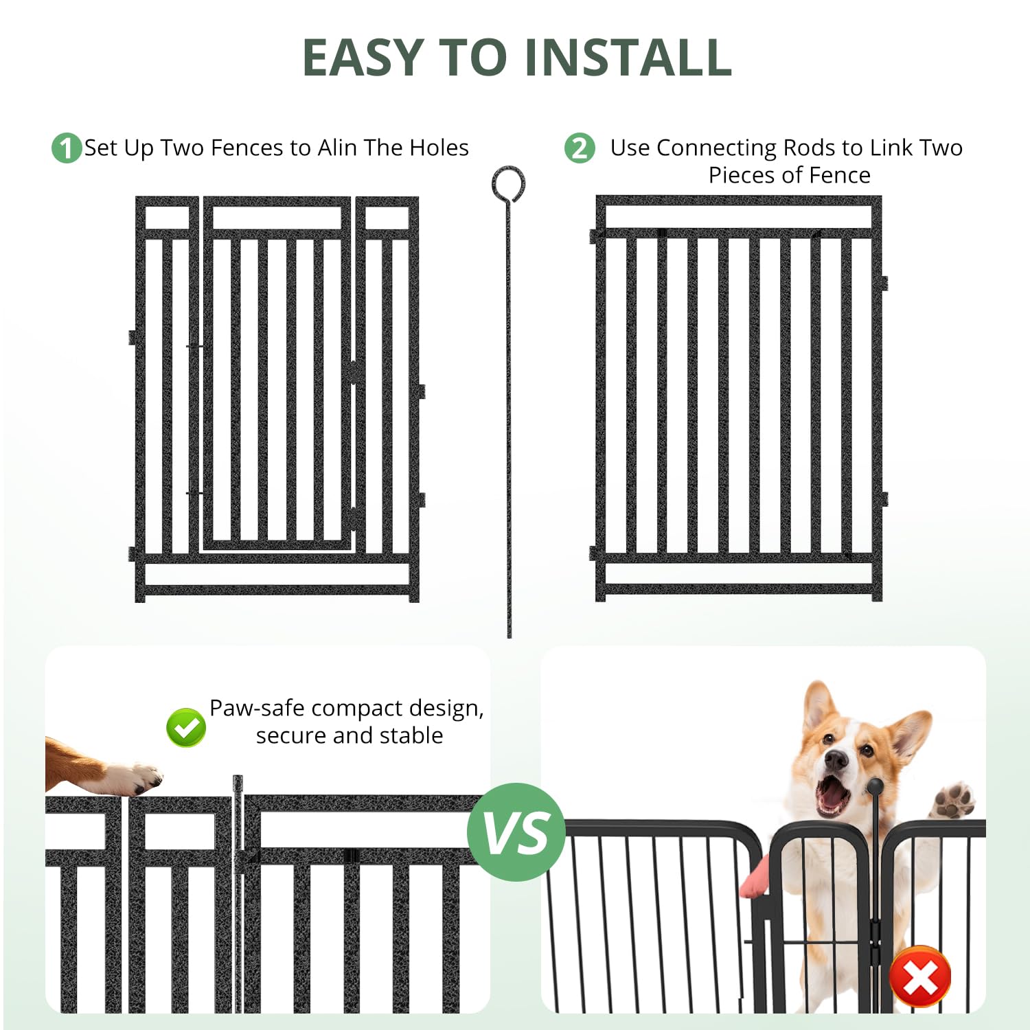 Clôture extérieure pour chien  - Outdoor Camping Dog Fence avis et prix