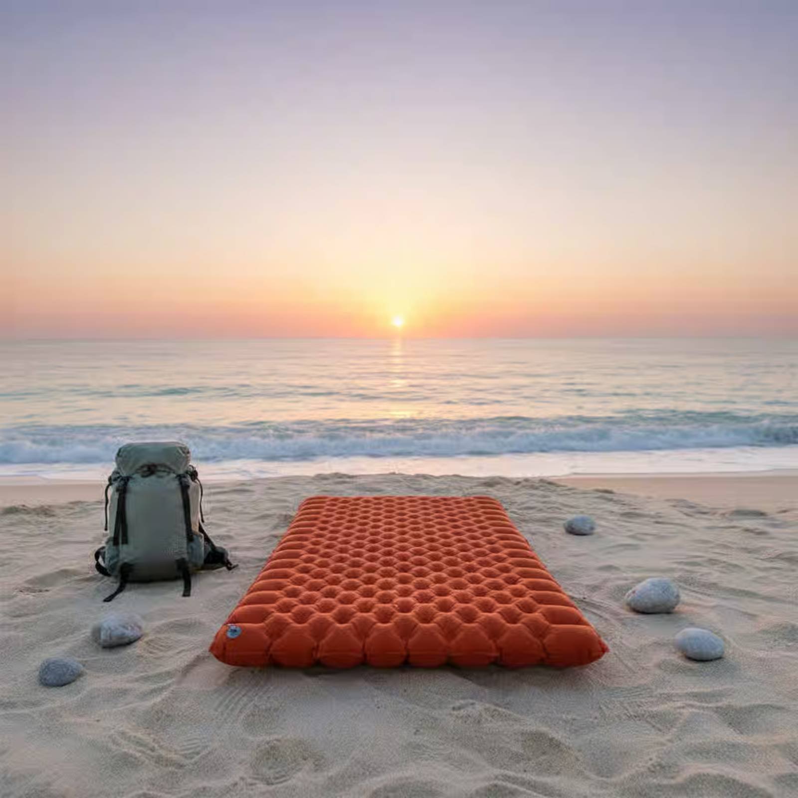 Matelas de camping gonflable e - Outdoor Camping Mat Waterproof avis et prix