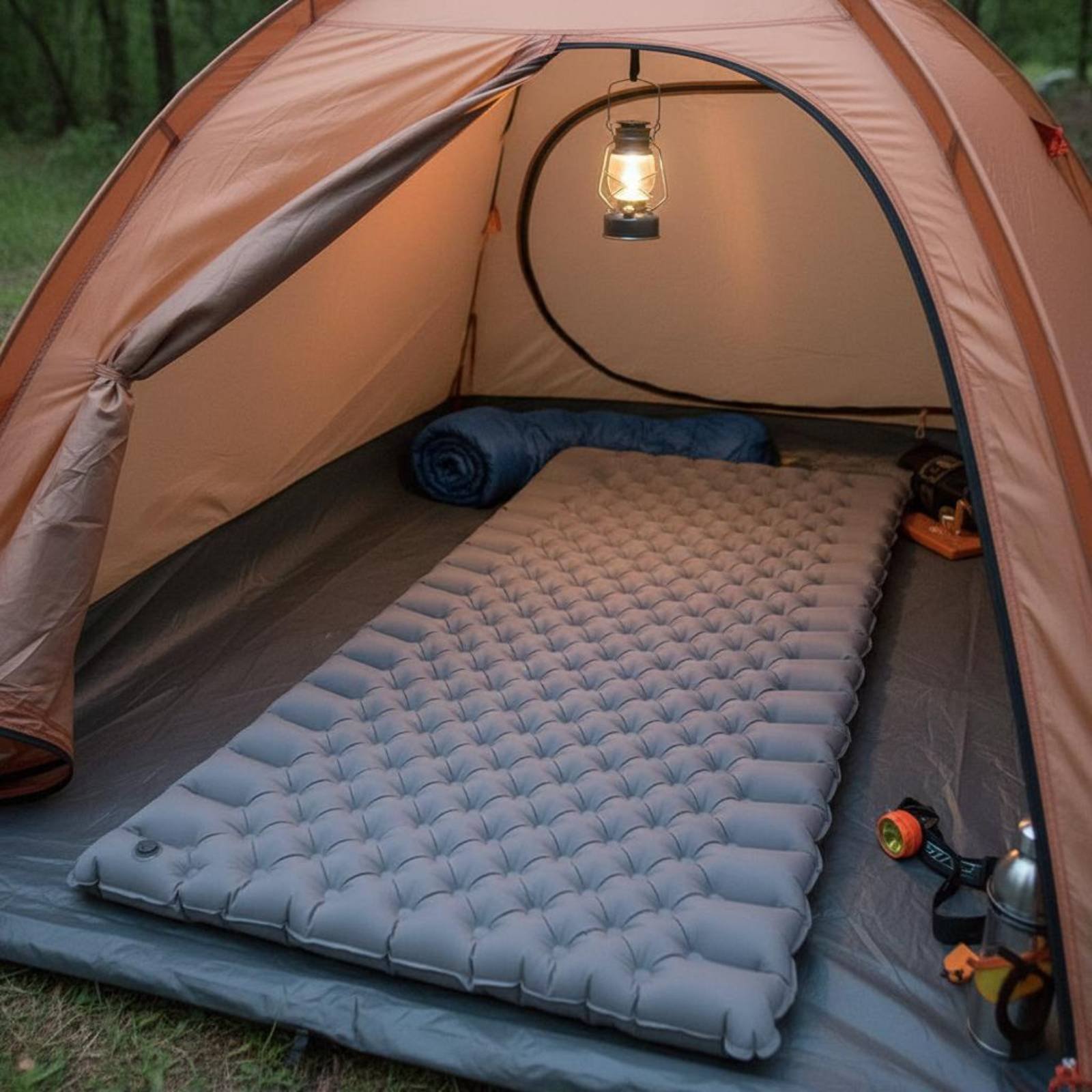 Matelas de camping gonflable e - Outdoor Camping Mat Waterproof avis et prix