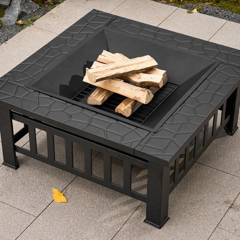 Poêle à bois carré pour campin - Outdoor Camping Stove Wood avis et prix
