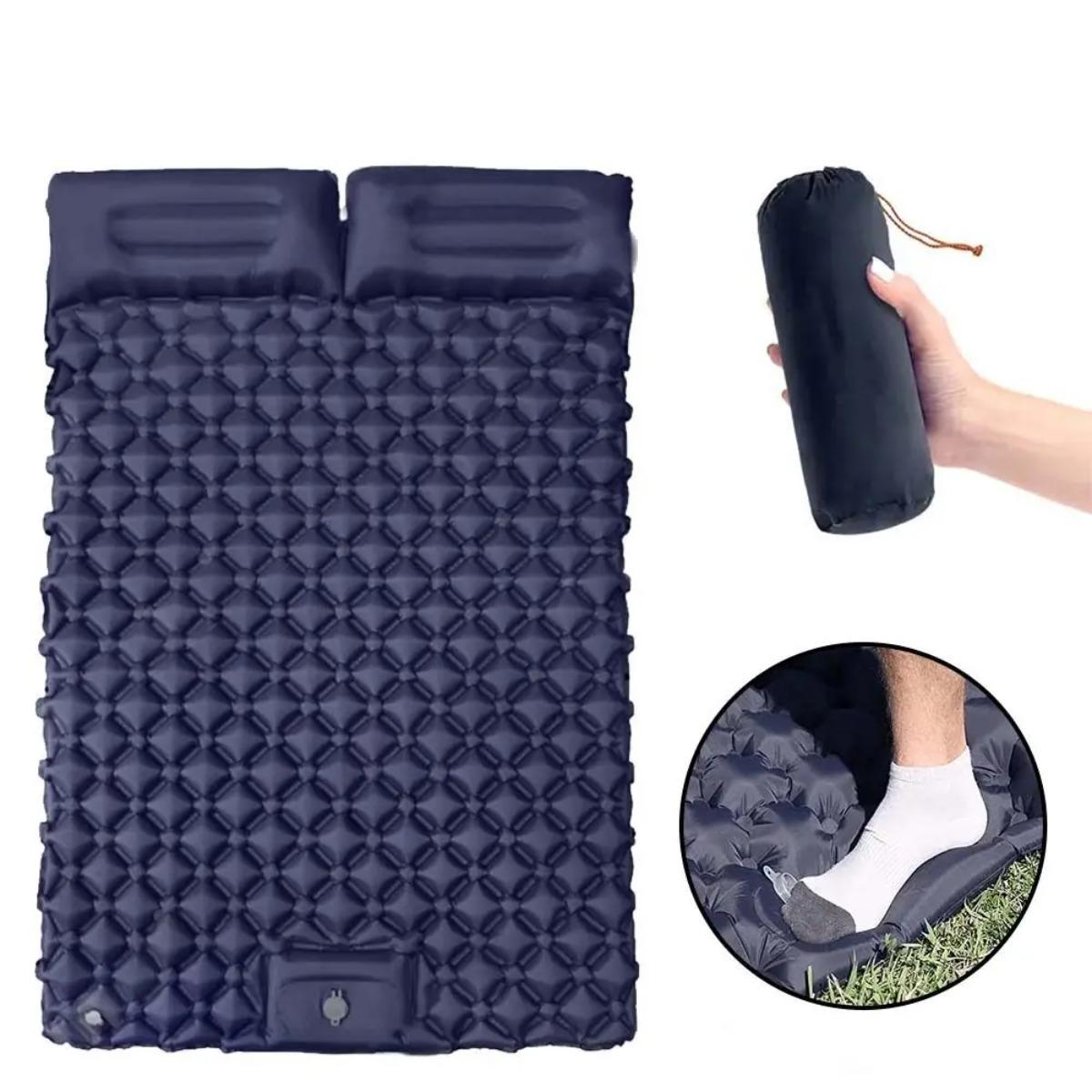 Matelas pneumatique simple et  - Outdoor Camping Mat Waterproof avis et prix