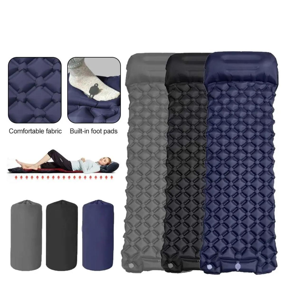 Matelas pneumatique simple et  - Outdoor Camping Mat Waterproof avis et prix