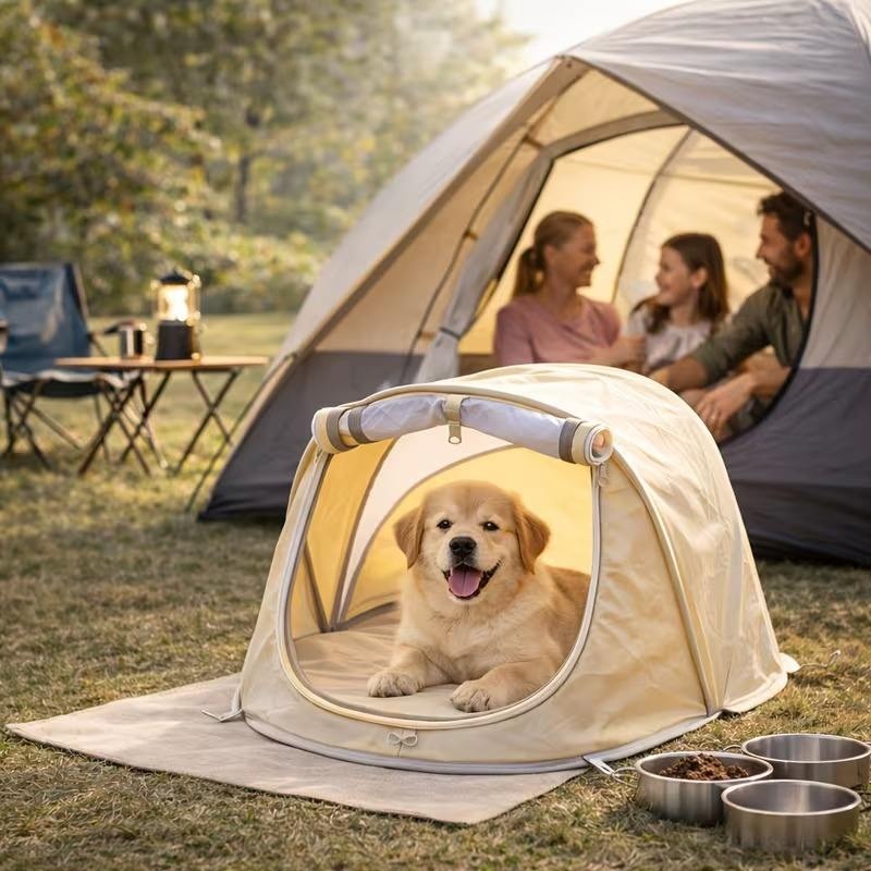 Nouvelle tente portable pour c - Outdoor Camping Dog Fence avis et prix